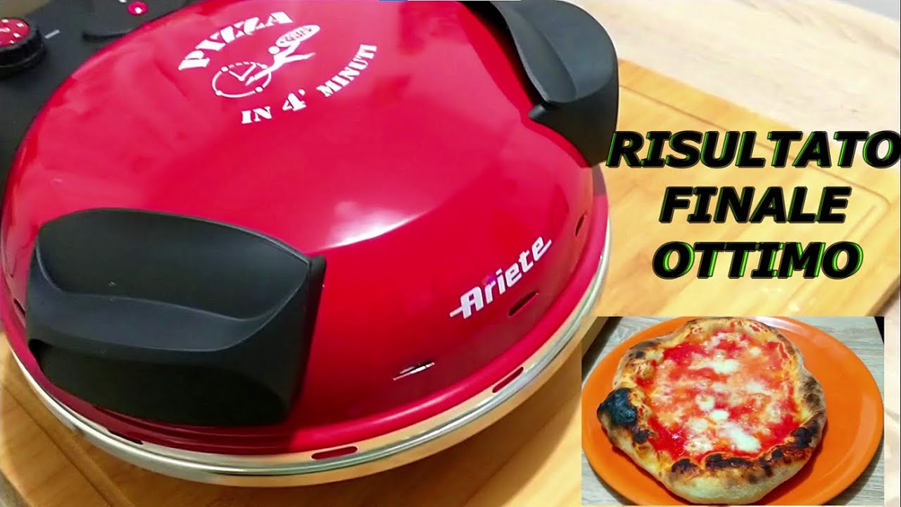 RECENSIONE FORNO ARIETE PIZZA 909 CON COTTURA FINALE 