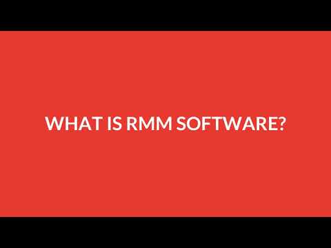 What is RMM Software?