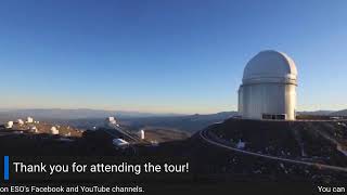 Virtual guided tour ESOs La Silla Observatory. Saturday, October 4th, 16:00h CEST