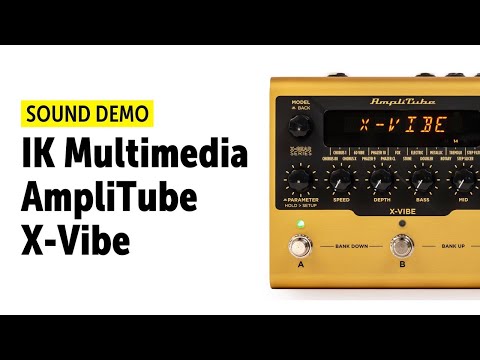 IK Multimedia Amplitube X-Vibe - Sound Demo (no talking) - YouTube