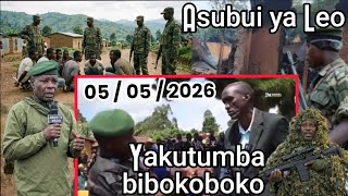MDA HUU/YAKUTUMBA AWASILI BIBOKOBOKO/HIZI HAPA HABARI ZA UKWELI KUTOKA KWENYE UWANJA WA VITA.