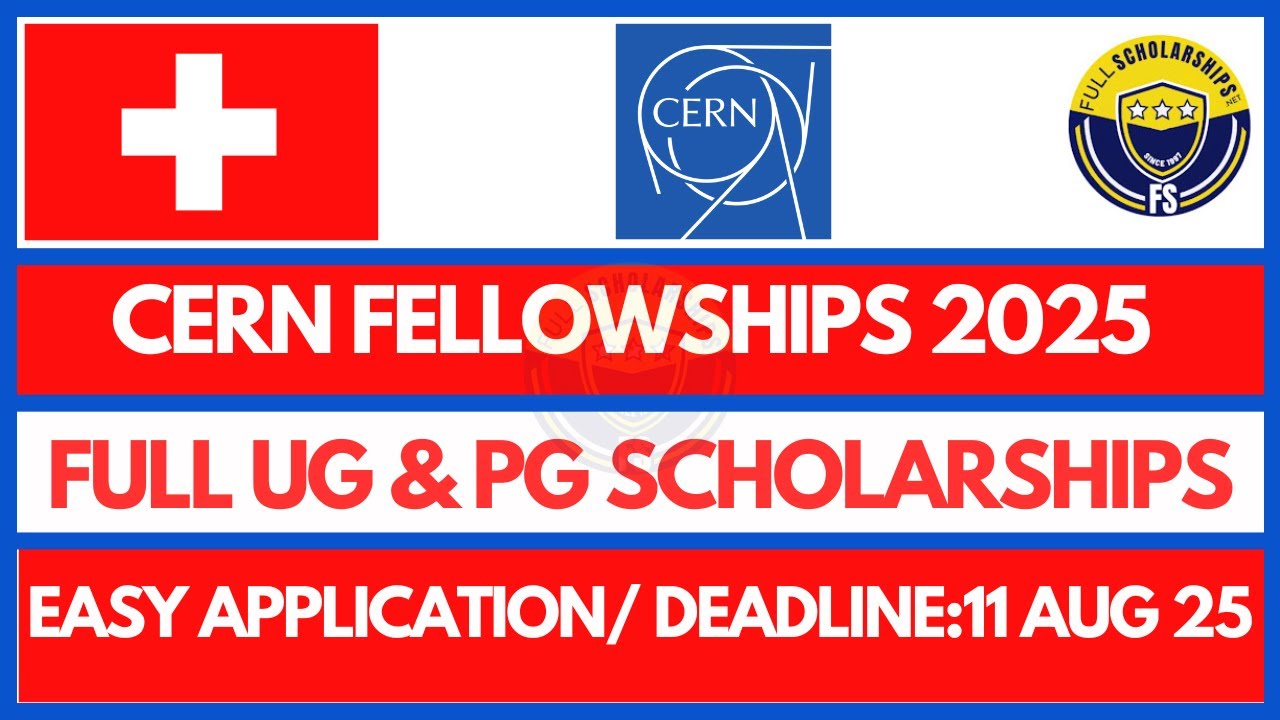 CERN Student Program 2025 | Fully Funded Training in Switzerland for UG ...