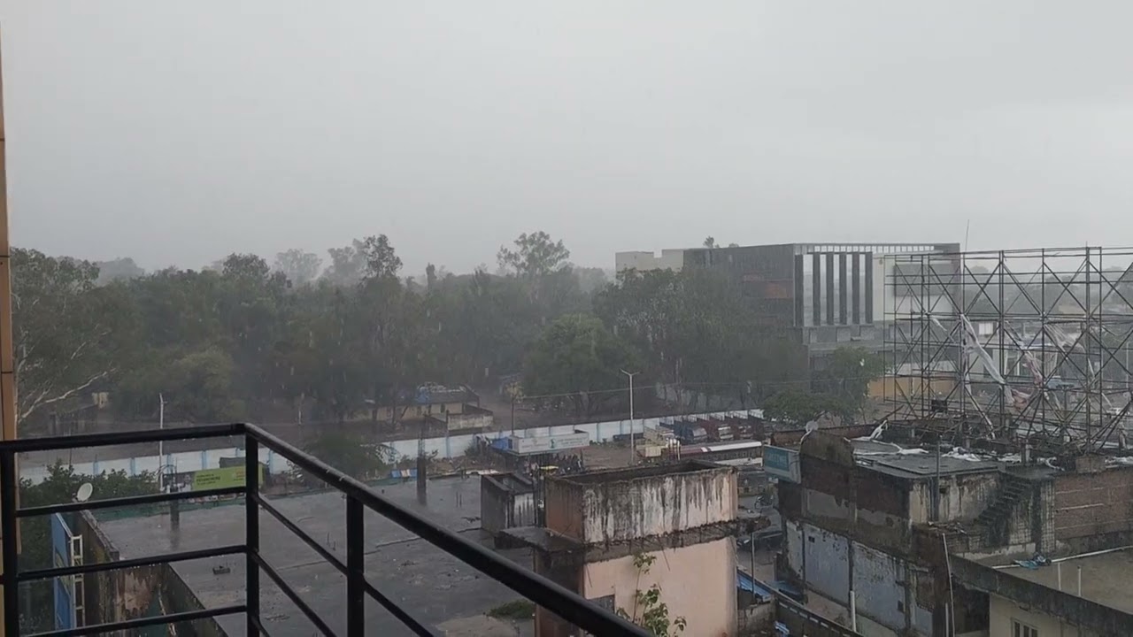 heavy rain in  Ashok nagar Hyderabad