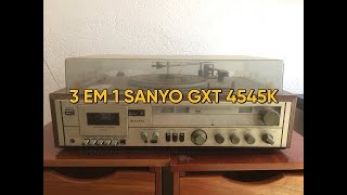 Vendo som 3 em 1 Sanyo GXT 4545K