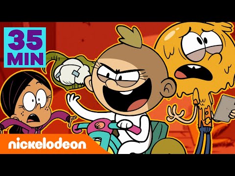 Bienvenue chez les Loud  | 35 MINUTES des farces les plus drôles ! | Nickelodeon France