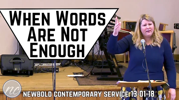When Words are Not Enough by Anna Radosh | Newbold...