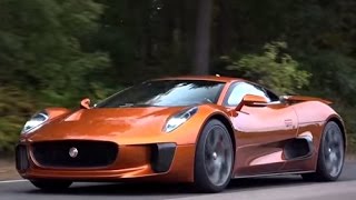 Bond Jaguar C-X75 driven | TELEGRAPH CARS