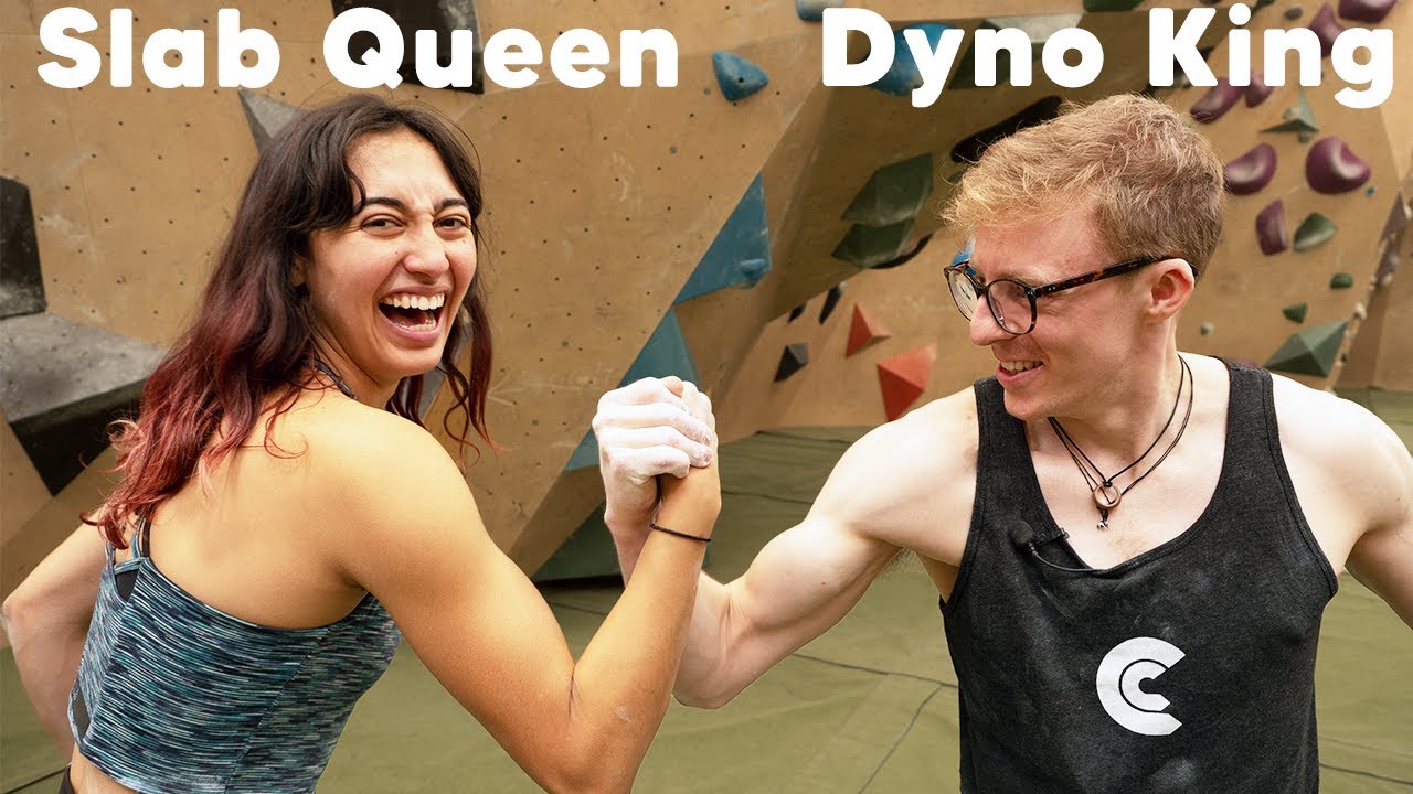 They couldn't have more different climbing styles ft 