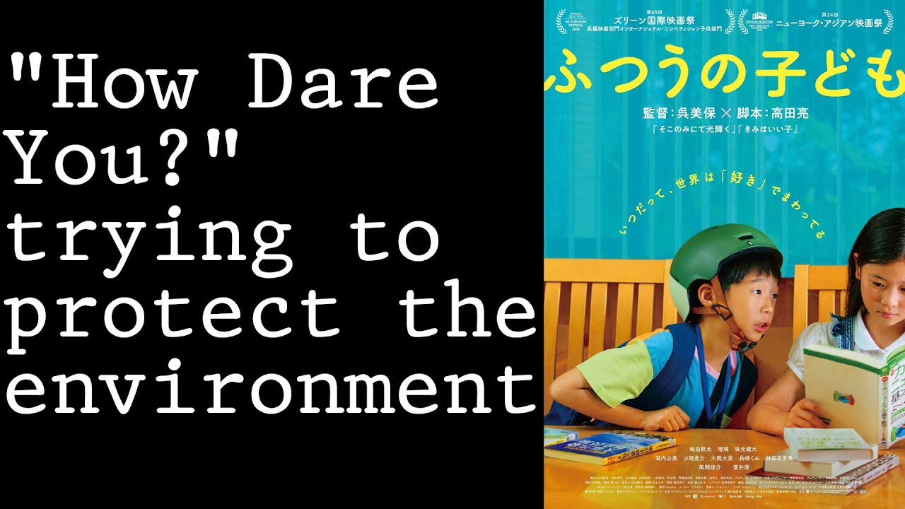 Kids trying to protect the environment? 