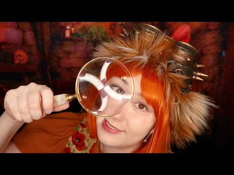 I will fix you up, little clockwork toy :) gnome roleplay with lots of face touching (asmr)