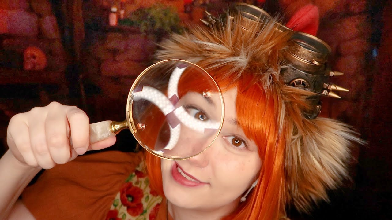 I will fix you up, little clockwork toy :) gnome roleplay with lots of face touching (asmr)