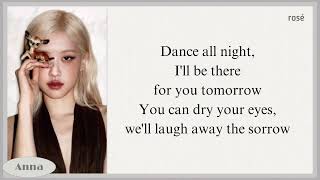 Rosé Dance All Night Karaoke With Resimi