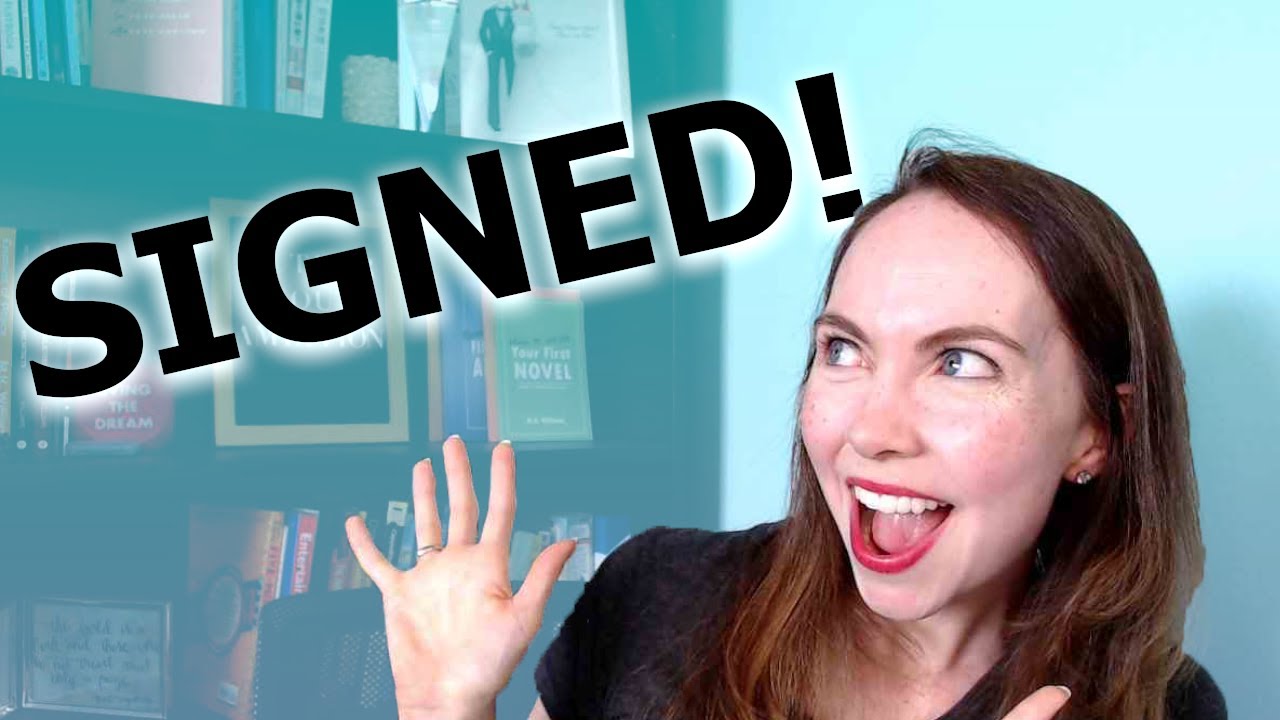 I signed with an agent!!