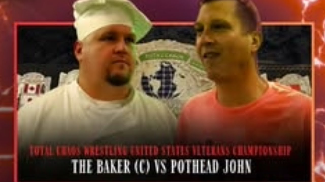 The Baker (c) vs Pothead John. Total Chaos Wrestling United States Veterans Championship