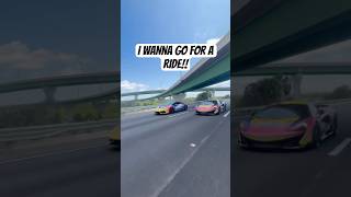 I wanna go for a rideee! #mclaren #cars #viral #supercars #lamborghini