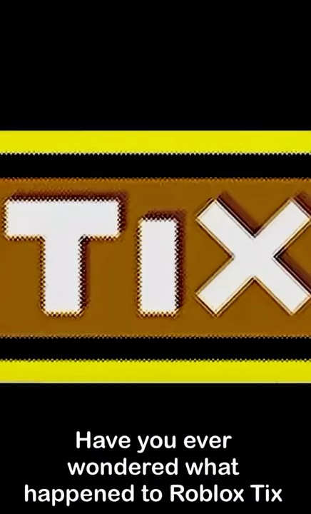 Why Roblox Removed Tix Explained Roblox Shorts YouTube Oardefault 