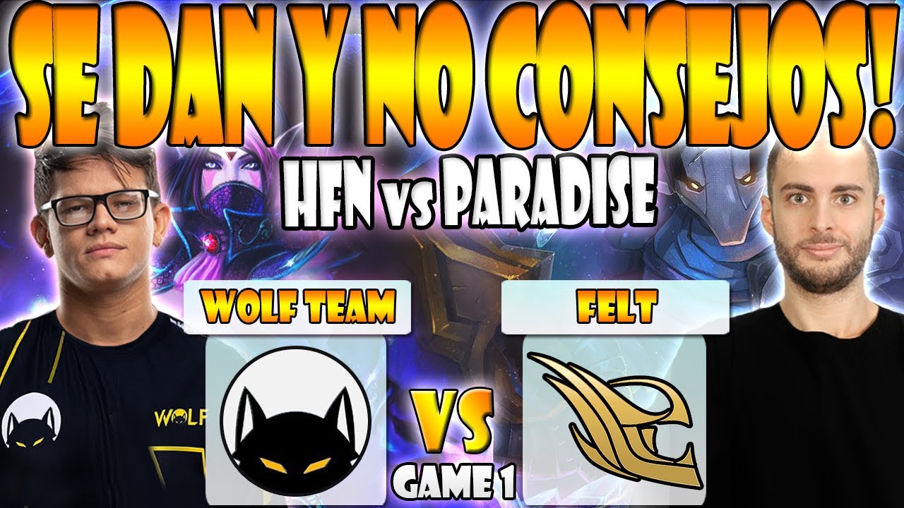 WOLF TEAM VS FELT BO3[GAME 1]ELIMINACIÓN-HFN VS PARADISE- BTS PRO SERIES 12:AMERICAS- DOTA 2 PRO