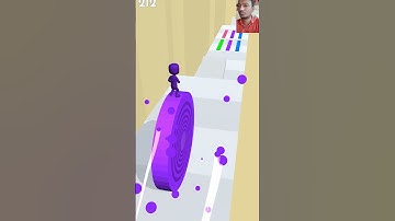 Layers Roll👣👀🧔 Part #1 Walkthrough Gameplay All Levels iOS Android 1UA63