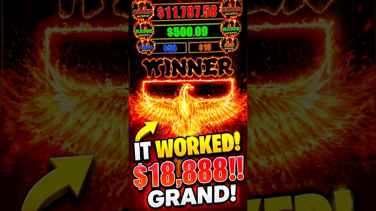 $18,888 GRAND JACKPOT Using My 3–5 Spin Method!
