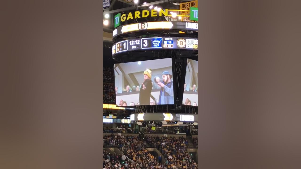 Boston Bruins Jumbotron YouTube