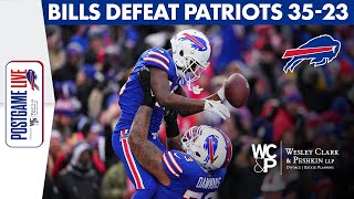 Bills Postgame Live: Bills beat Dolphins | Super Wild Card Win