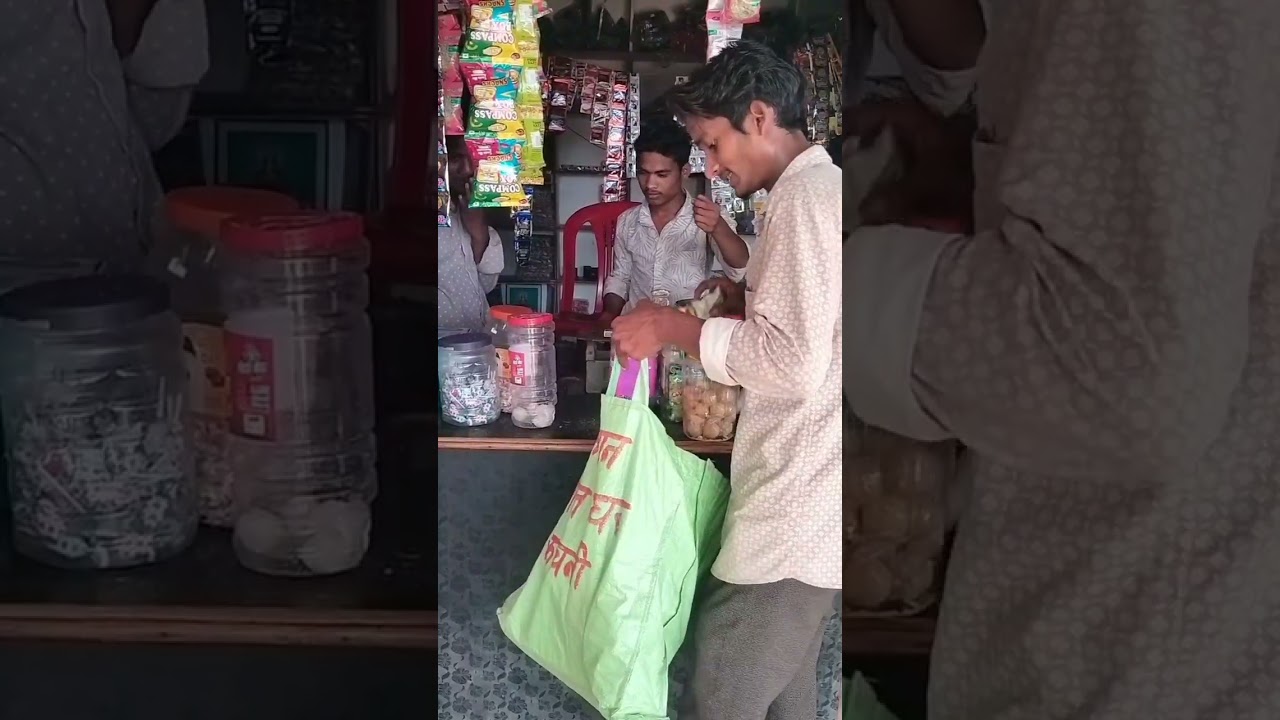 मुंबई से लौटा दुकान पर भौकाल बनाने के चक्कर में 🤣#comedy #funny