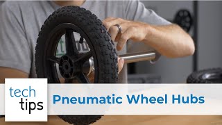 Pneumatic Wheel Hubs - With Kyle