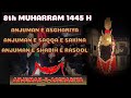 8th muharram juloos 2023  anjuman e asghariya  anjuman e saqqa e sakina  anjuman shabih e rasool