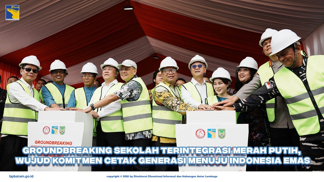 Groundbreaking Sekolah Terintegrasi Merah Putih, Wujud Komitmen Cetak Generasi Menuju Indonesia Emas