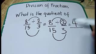HOW TO SOLVE DIVISION OF FRACTION [Ramztutorial]