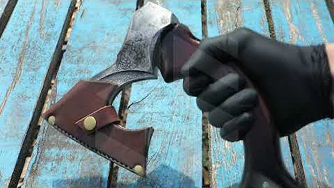 CAMPING HAND FORGED HATCHET "HESTIA". Throwing axe. Viking axe. Bearded axe.Handmade axe. Best gift.