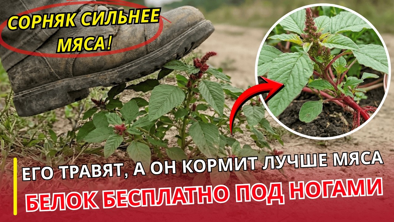 УРОЛОГ ОТВЕЧАЕТ: Щирица — суперфуд под ногами: белка больше, чем в курице!