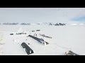 Ice Marathon on Antarctica With Temperatures Below -20 C