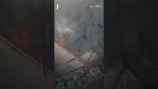 Watch: Commercial Building Fire Sends Thick Smoke Billowing in California | Subscribe to Firstpost