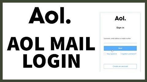 AOL Mail Login Page | Login Aol Mail Account Sign In