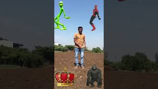 Rotating Crown Gun Shoot,, Alien Dance ,, Spiderman Dance,, Gorila Dance,, Girl Dance,, Vfx-Magic