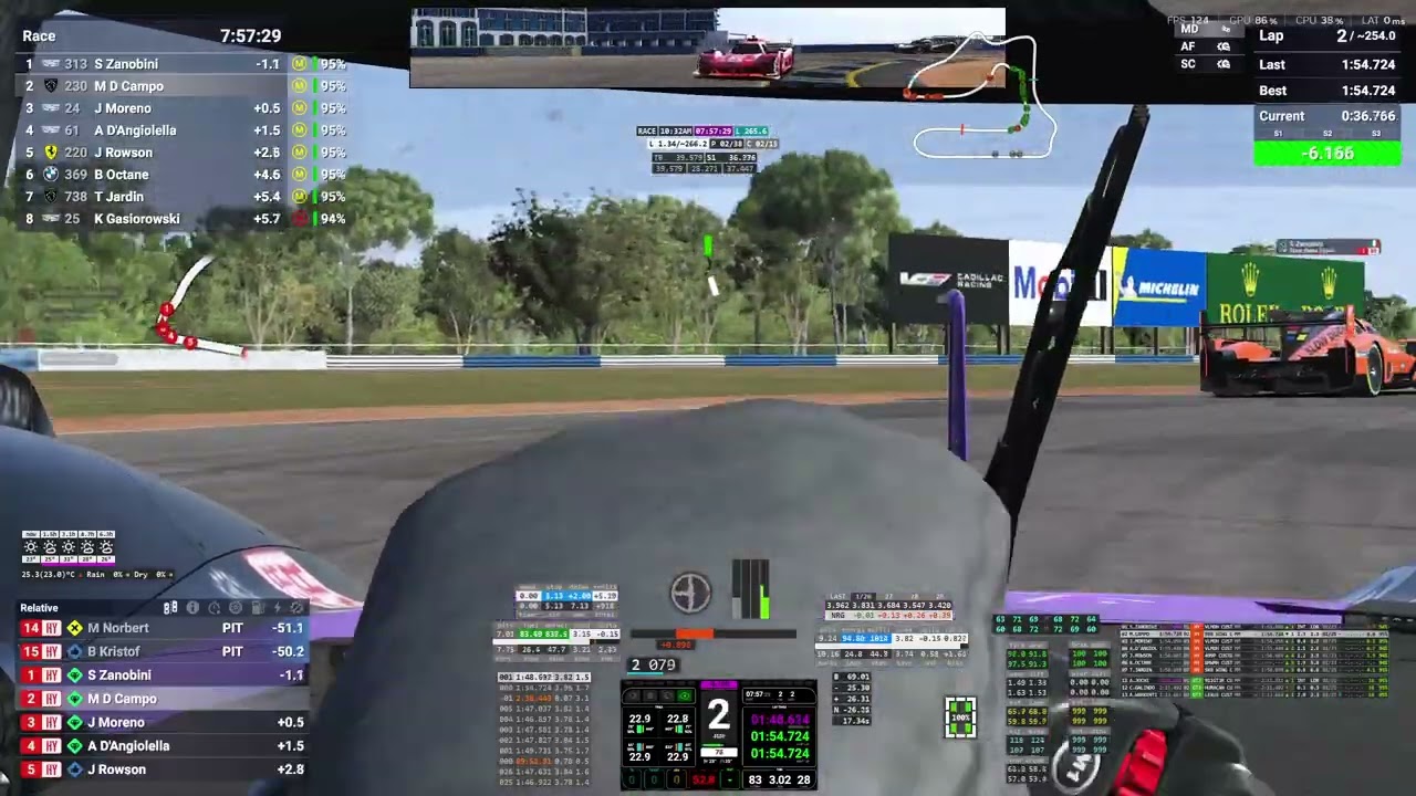 Special Event LMU 8H Sebring Peugeot 9X8 Evo Saturday