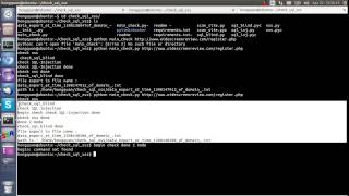 demo python check sql ,xss