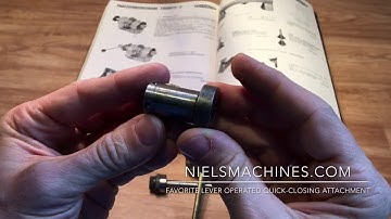 Favorite 8mm Watchmaker Lathe Part: quick-closing attachment
