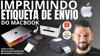 HOW TO INSTALL A THERMAL PRINTER FOR SHIPPING LABELS ON A MACBOOK SHOPEE MERCADO