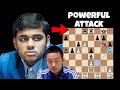 The power of positioning wei yis brilliant bh5 move against arjun erigaisi