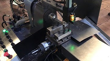 How to operate FEDA automatic lathe machine FD-300-2A   05