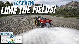 A NEW field &amp; getting lime down! | Skyefin Aquafarm on Kinlaig - Farming Simulator 25