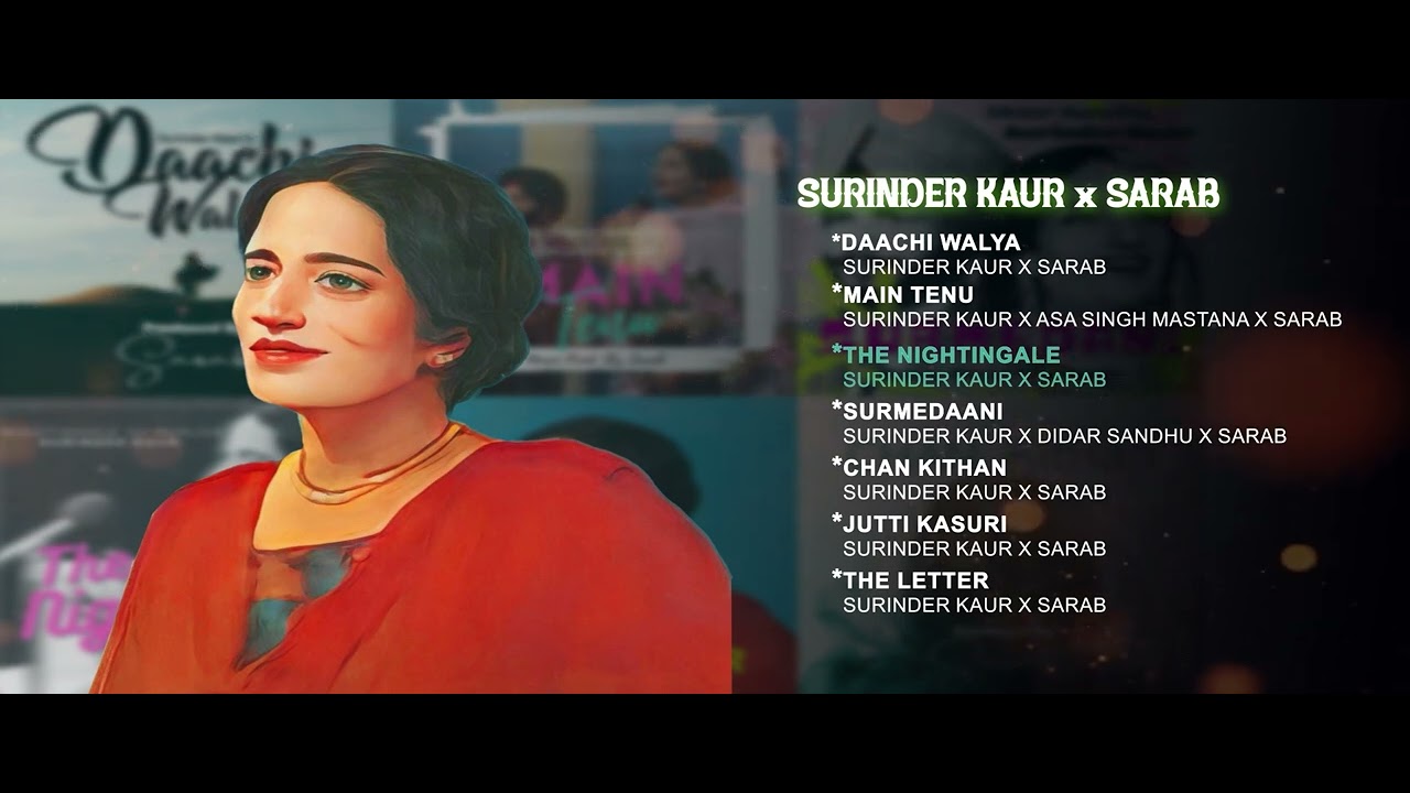 Surinder Kaur x Sarab  JUKEBOX  Non Stop All Remakes  Punjabi Old Songs Remix