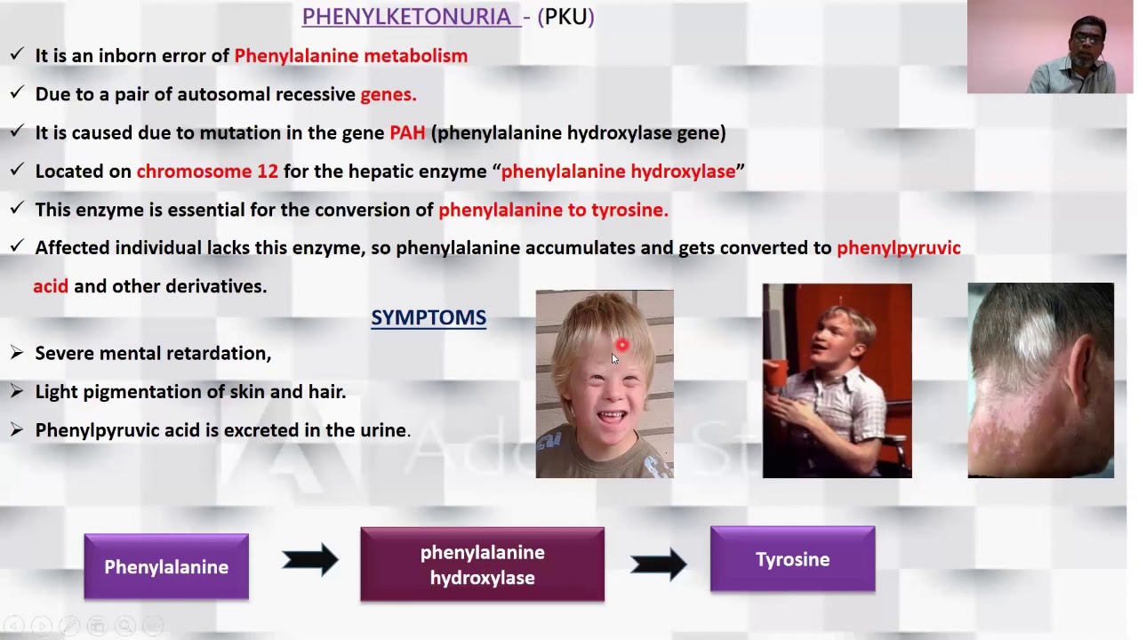Mendelian disordersphenylketonuria YouTube