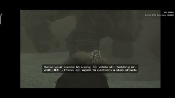 shadow of the colossus aethersx2 Poco f3 sd870 first colossus defeated