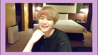 BTS Suga VLive | BTS Live : 콘서트에서 갓 튀어나온듯한 슈가 (Eng/Indo Sub)