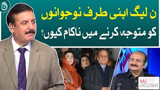 Why PMLN failed to attract youth?- Aaj News