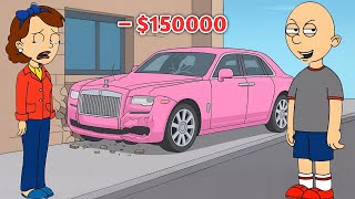 Clic Caillou Crashes Doris New Car Grounded