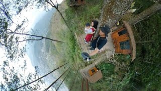 Liburan Ke Taman Langit dan Omah kayu Paralayang Gunung Banyak